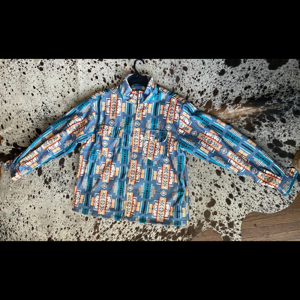 Men’s Aztec light wool jacket